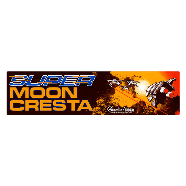 Car & Motorbike Stickers: Super Moon Cresta