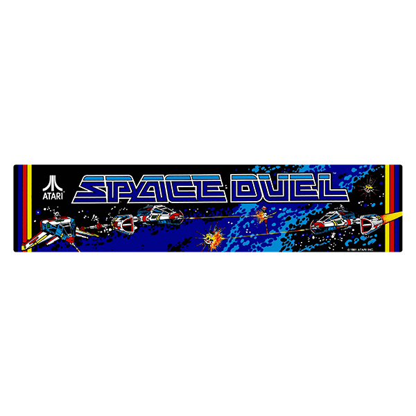 Car & Motorbike Stickers: Space Duel