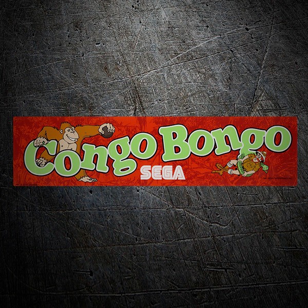 Car & Motorbike Stickers: Congo Bongo