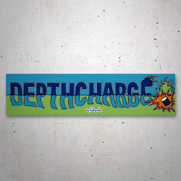 Car & Motorbike Stickers: Depthcharge