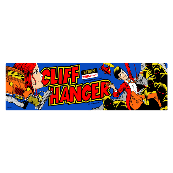 Car & Motorbike Stickers: Cliff Hanger 0