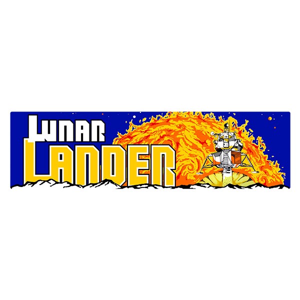 Car & Motorbike Stickers: Lunar Lander