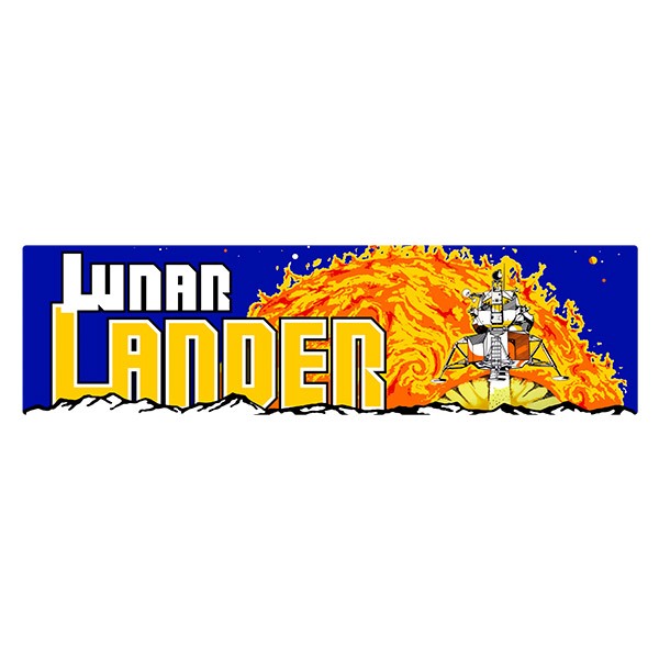 Car & Motorbike Stickers: Lunar Lander