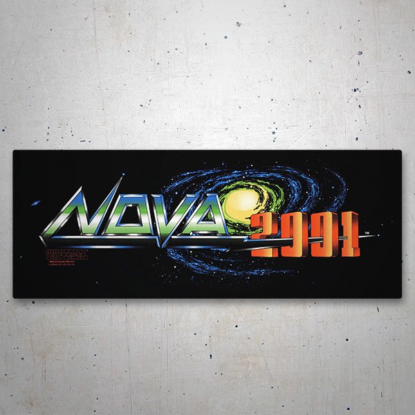 Car & Motorbike Stickers: Nova 2001