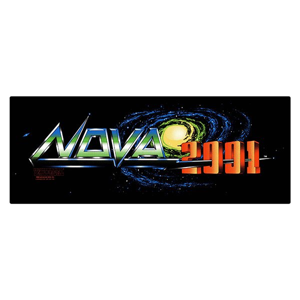 Car & Motorbike Stickers: Nova 2001