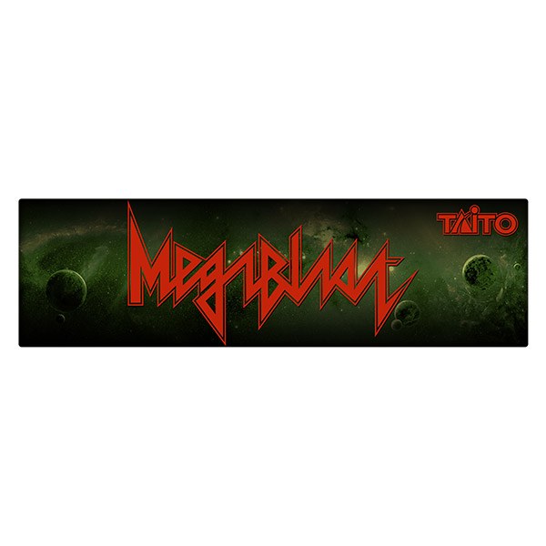 Car & Motorbike Stickers: Megablast