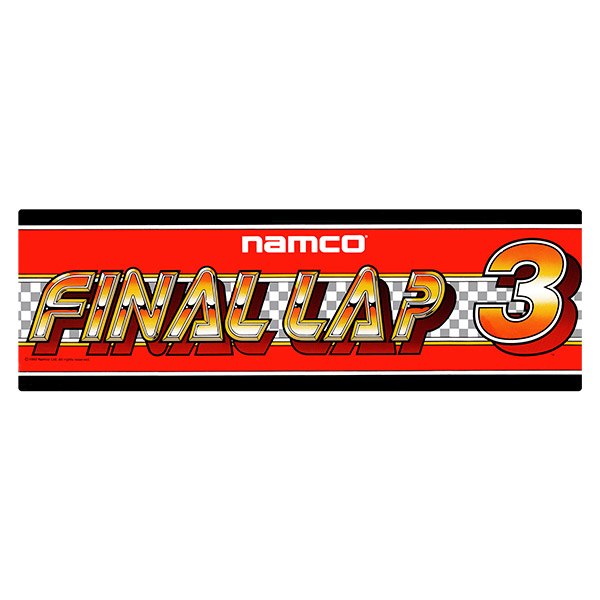 Car & Motorbike Stickers: Final Lap 3
