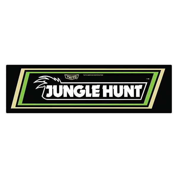 Car & Motorbike Stickers: Jungle Hunt