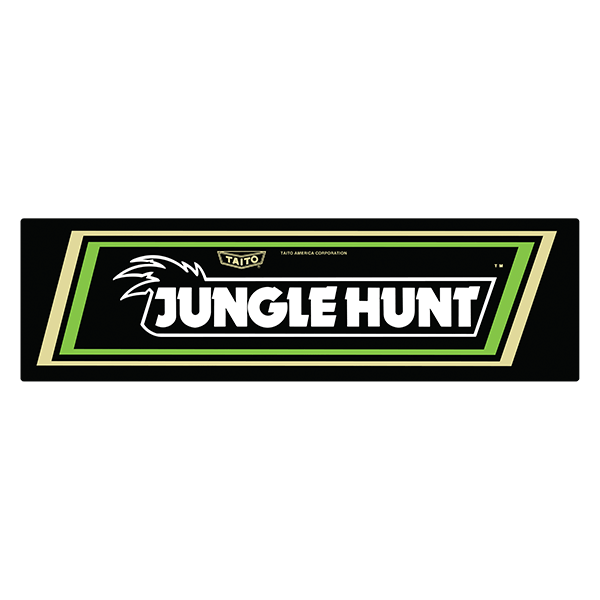 Car & Motorbike Stickers: Jungle Hunt