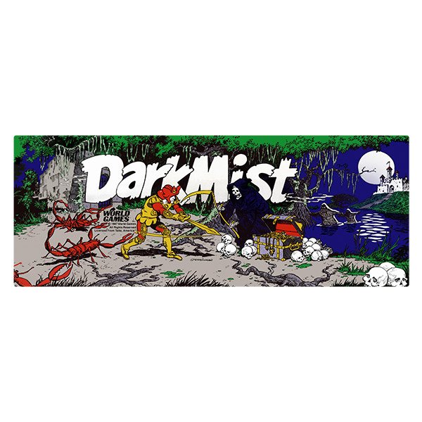 Car & Motorbike Stickers: Dark Mist