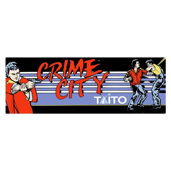 Car & Motorbike Stickers: Crime City