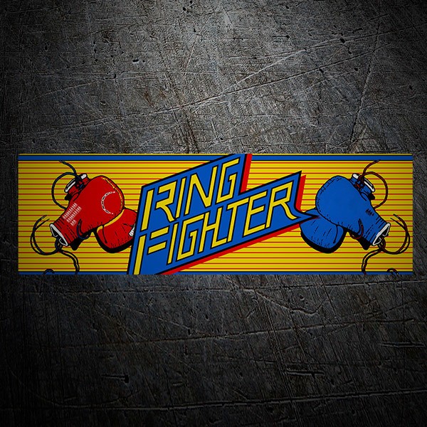 Car & Motorbike Stickers: Ring Fighter