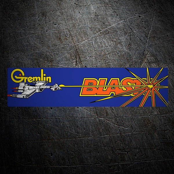 Car & Motorbike Stickers: Gremlin Blasto