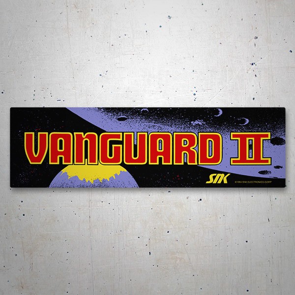 Car & Motorbike Stickers: Vanguard II