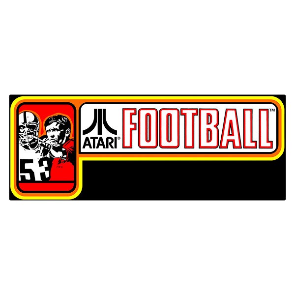 Car & Motorbike Stickers: Atari Football