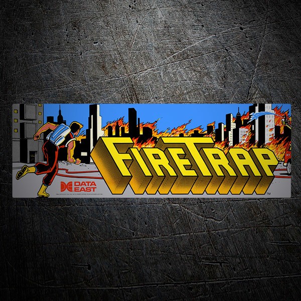 Car & Motorbike Stickers: FireTrap