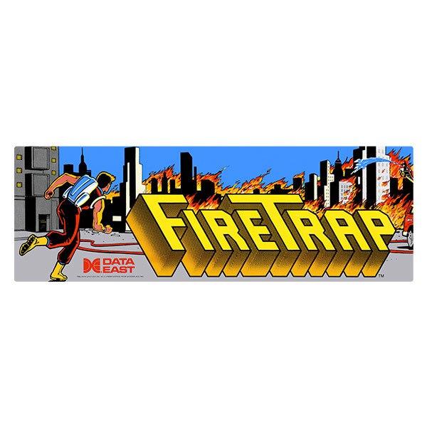 Car & Motorbike Stickers: FireTrap