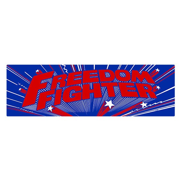 Car & Motorbike Stickers: Freedom Fighter