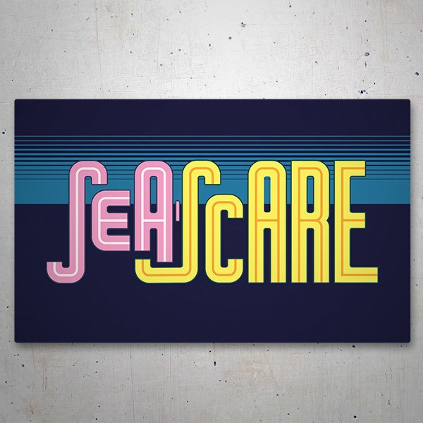 Car & Motorbike Stickers: SeaScare