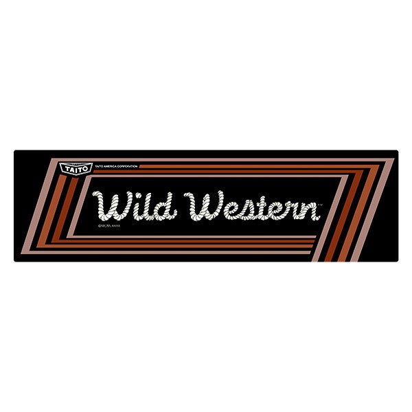 Car & Motorbike Stickers: Wild Western