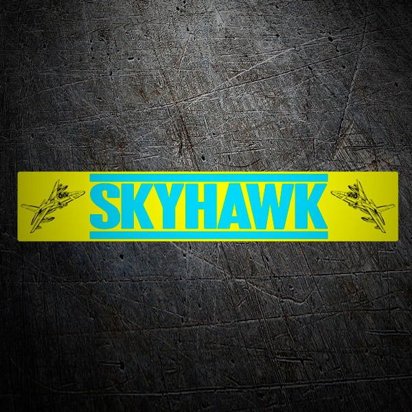 Car & Motorbike Stickers: Skyhawk