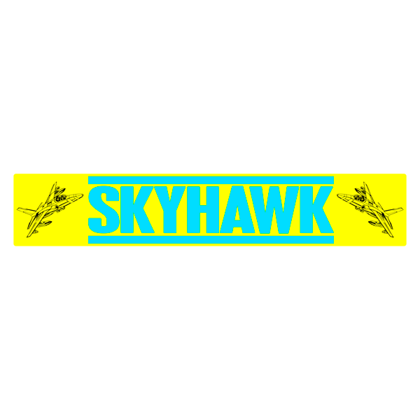 Car & Motorbike Stickers: Skyhawk