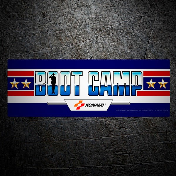 Car & Motorbike Stickers: Boot Camp