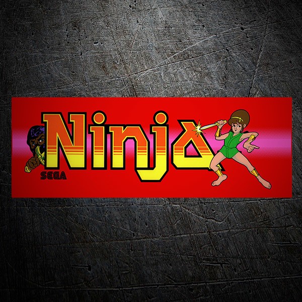 Car & Motorbike Stickers: Ninja