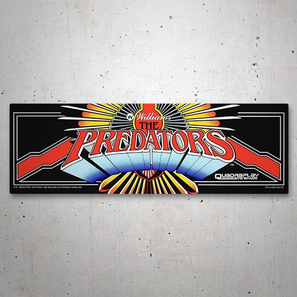 Car & Motorbike Stickers: The Predators