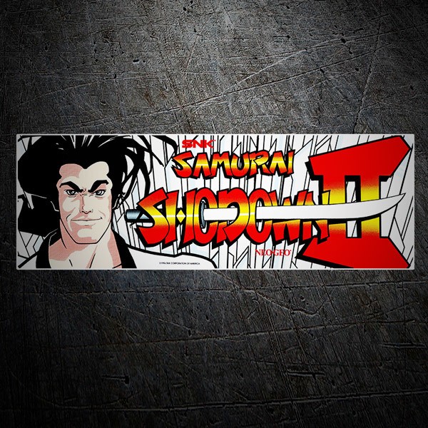 Car & Motorbike Stickers: Samurai Shodown II