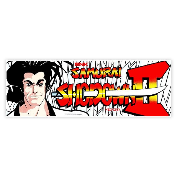 Car & Motorbike Stickers: Samurai Shodown II