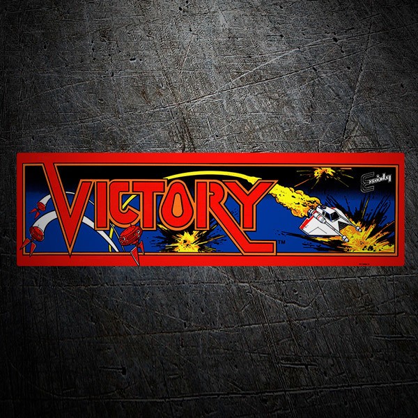 Car & Motorbike Stickers: Victory