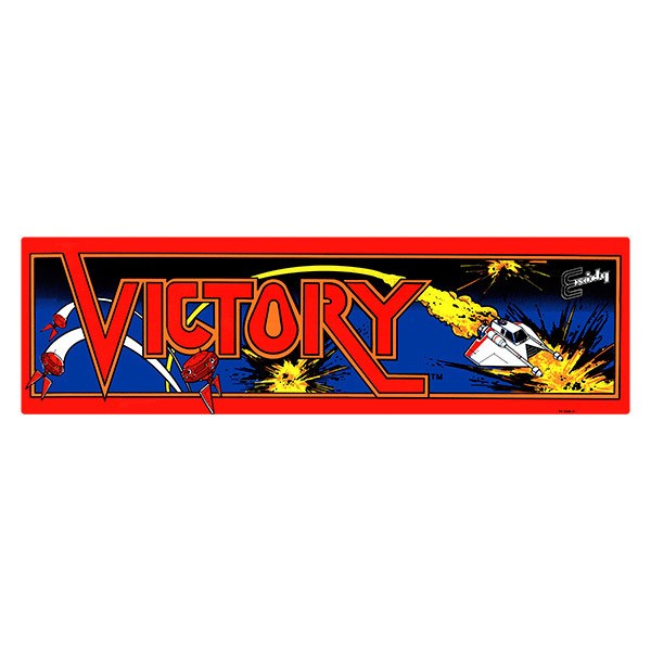 Car & Motorbike Stickers: Victory