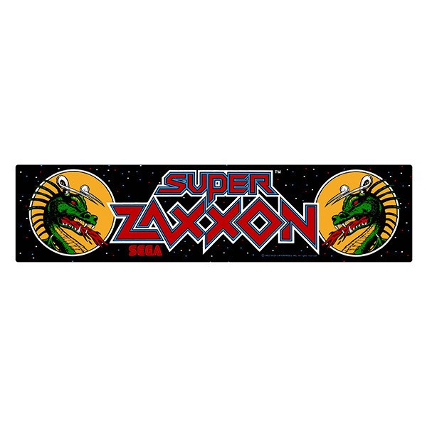 Car & Motorbike Stickers: Super Zaxxon