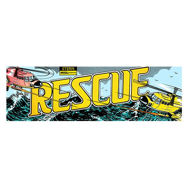 Car & Motorbike Stickers: Rescue