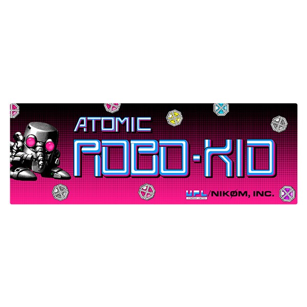 Car & Motorbike Stickers: Atomic Robo-Kid