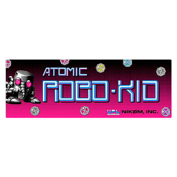 Car & Motorbike Stickers: Atomic Robo-Kid
