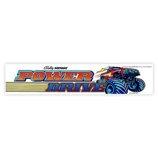 Car & Motorbike Stickers: Power Drive