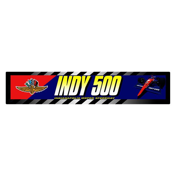 Car & Motorbike Stickers: Indy 500