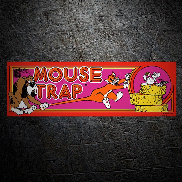 Car & Motorbike Stickers: Mouse Trap