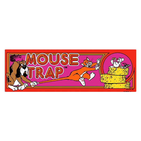 Car & Motorbike Stickers: Mouse Trap