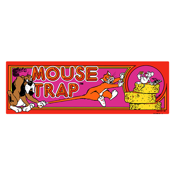 Car & Motorbike Stickers: Mouse Trap