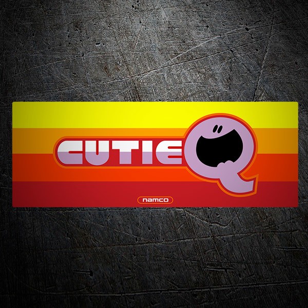 Car & Motorbike Stickers: Cutie Q