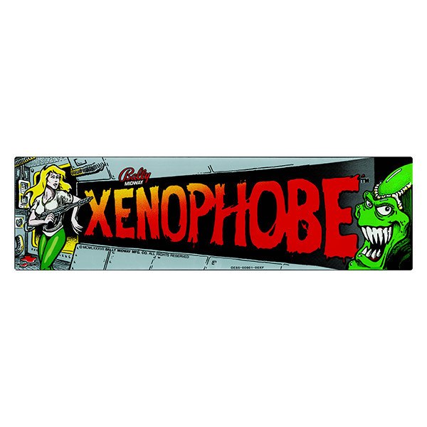 Car & Motorbike Stickers: Xenophobe