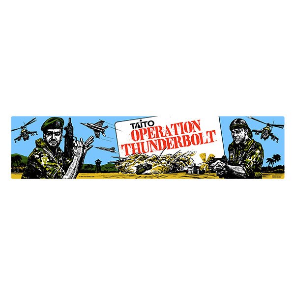 Car & Motorbike Stickers: Operation Thunderbolt