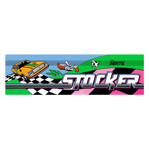 Car & Motorbike Stickers: Stocker