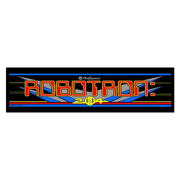 Car & Motorbike Stickers: Robotron 2084