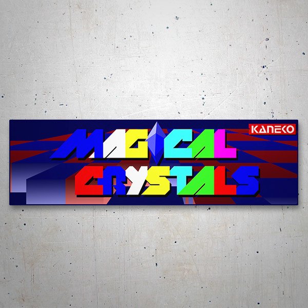 Car & Motorbike Stickers: Magical Crystals