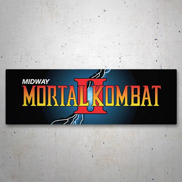 Car & Motorbike Stickers: Mortal Kombat II Midway
