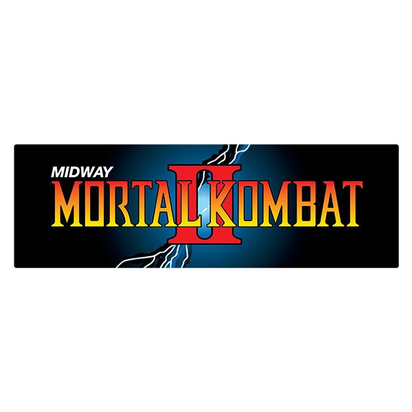 Car & Motorbike Stickers: Mortal Kombat II Midway